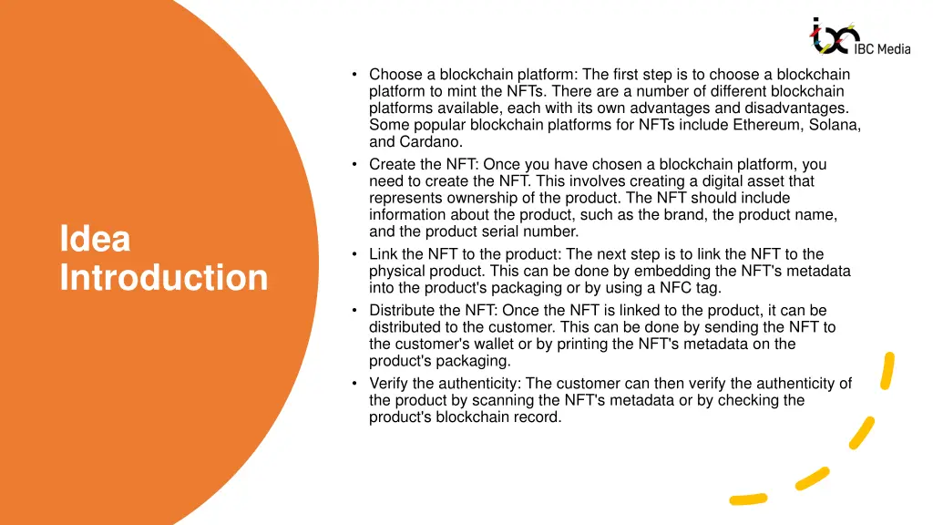 choose a blockchain platform the first step