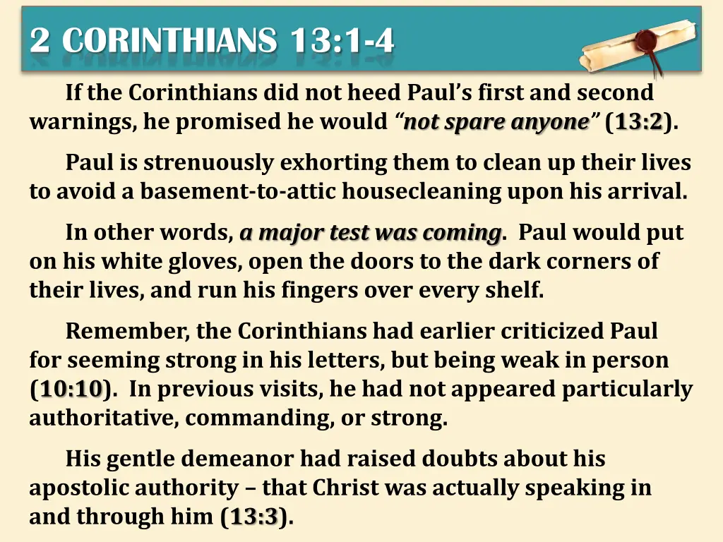 2 corinthians 13 1 4 2