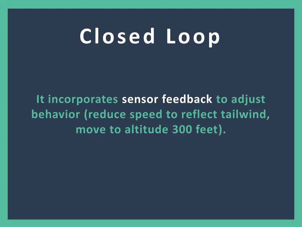 closed loop