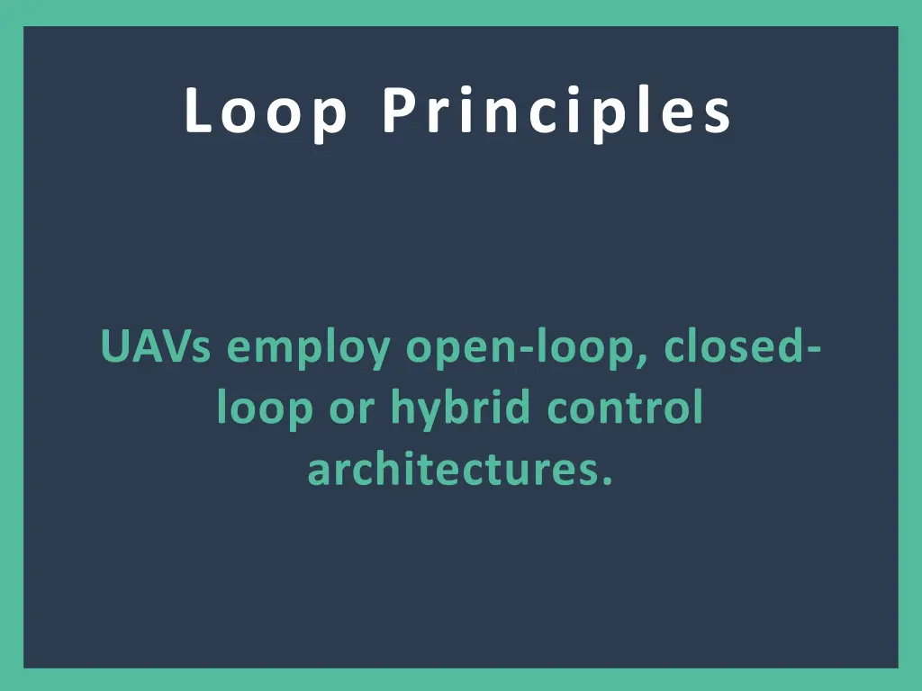 loop principles