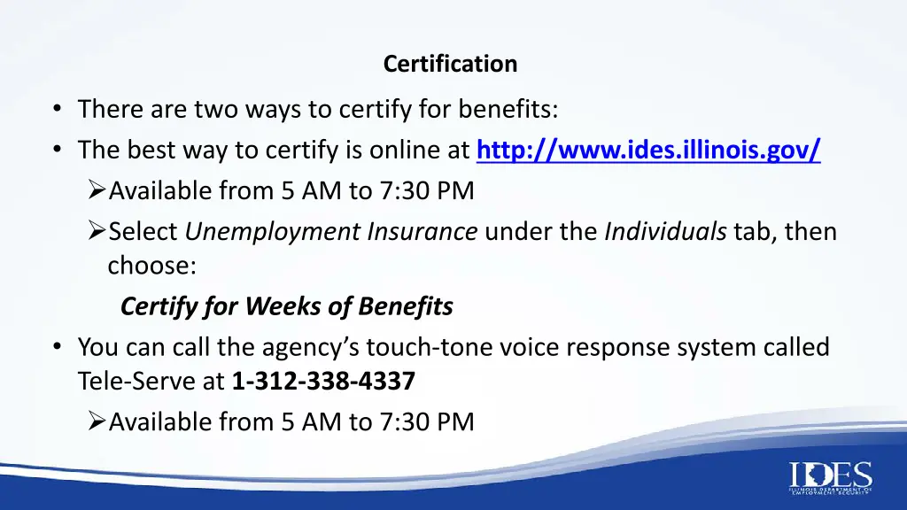certification 1