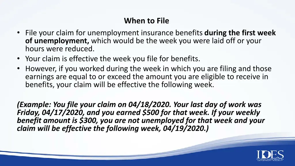 when to file
