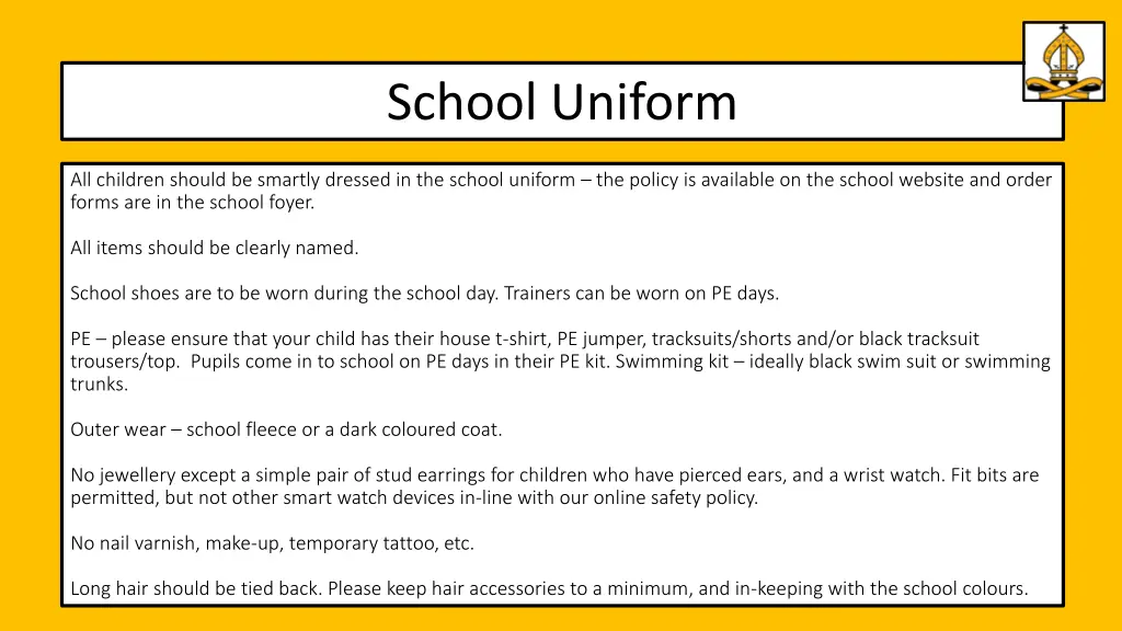 school uniform