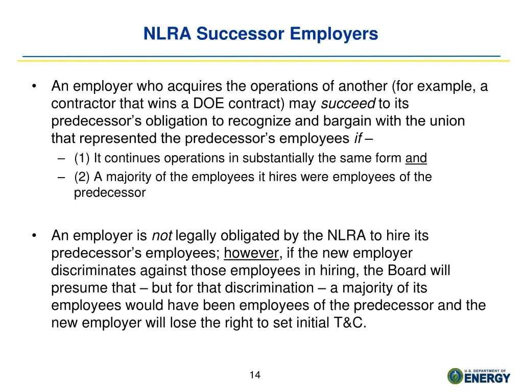 nlra successor employers