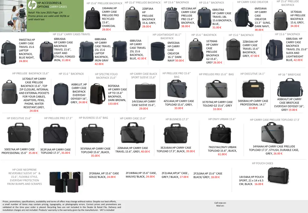 hp 15 6 prelude backpack