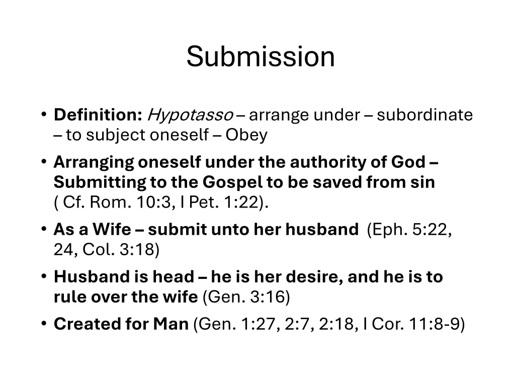 submission