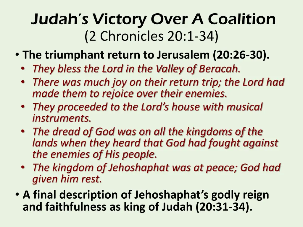 judah s victory over a coalition 2 chronicles 4