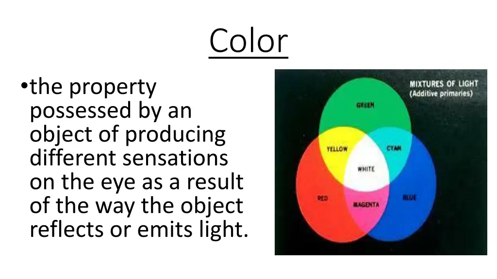 color