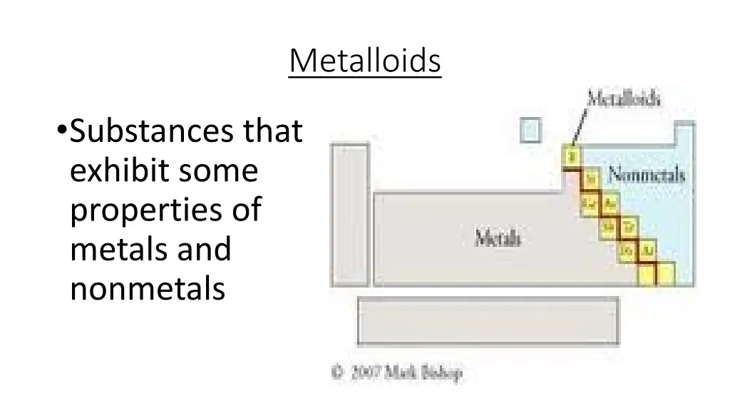 metalloids