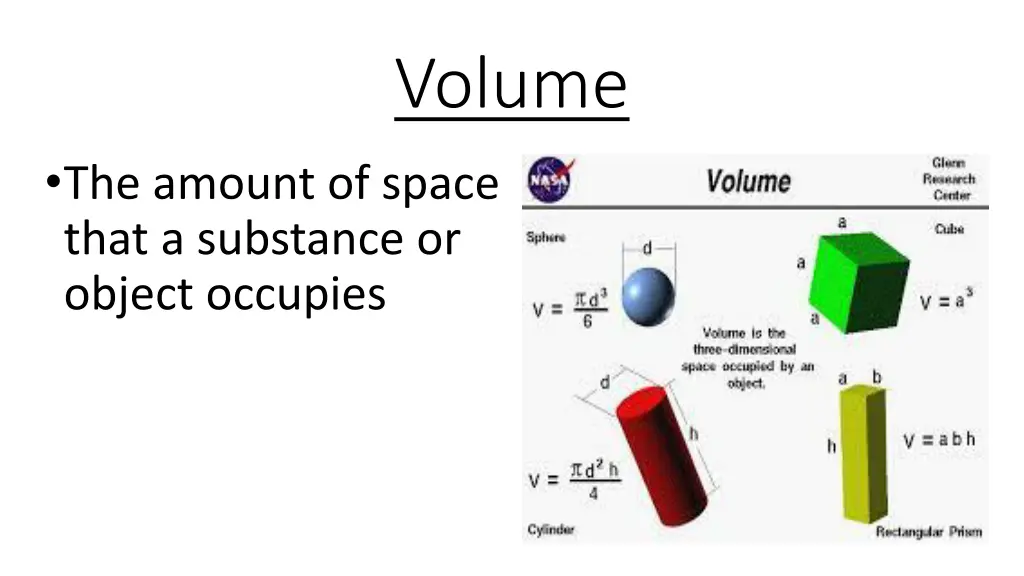 volume