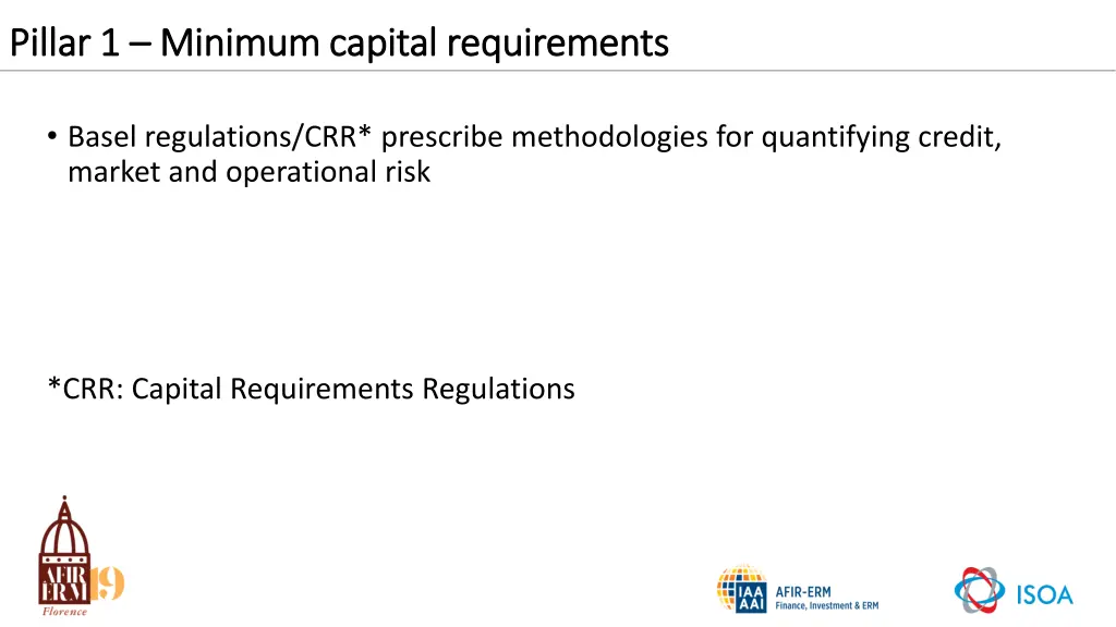 pillar 1 pillar 1 minimum capital requirements