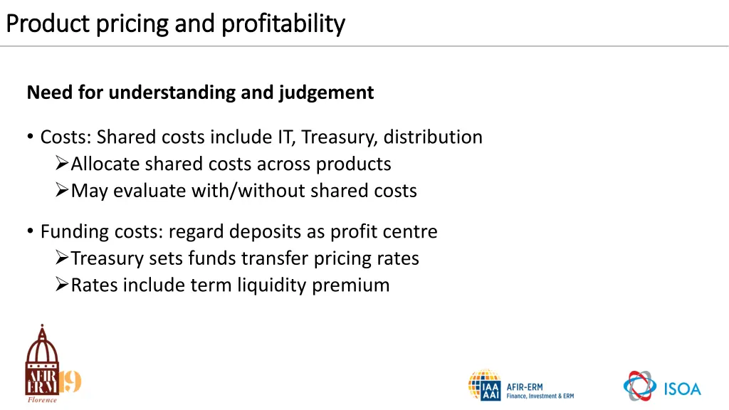 product pricing and profitability product pricing 5