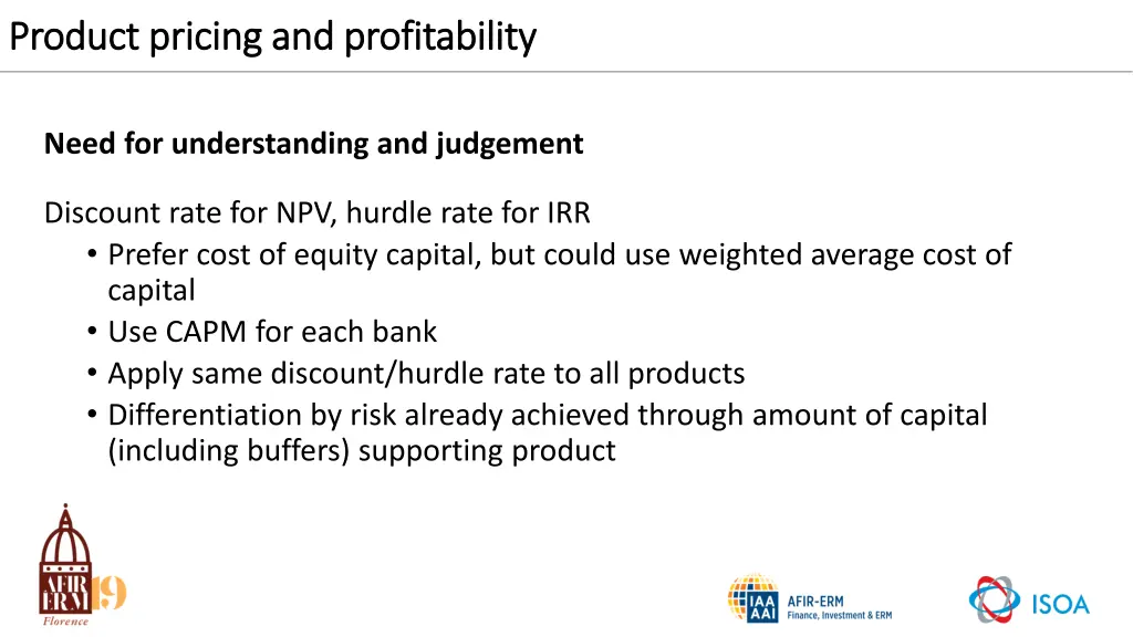 product pricing and profitability product pricing 7