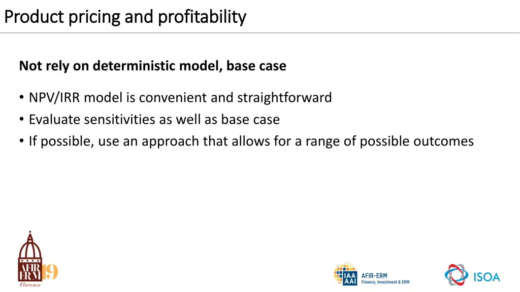 product pricing and profitability product pricing 8