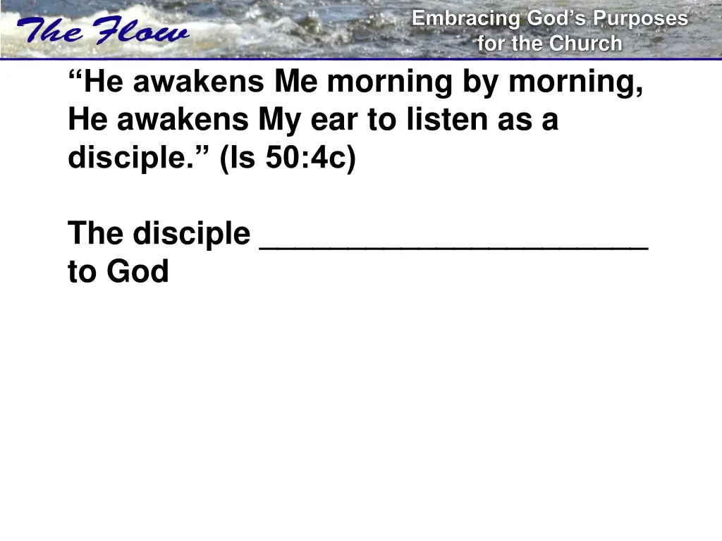 embracing god s purposes for the church 12