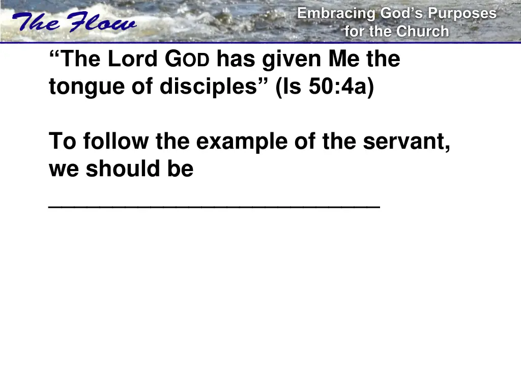 embracing god s purposes for the church 2