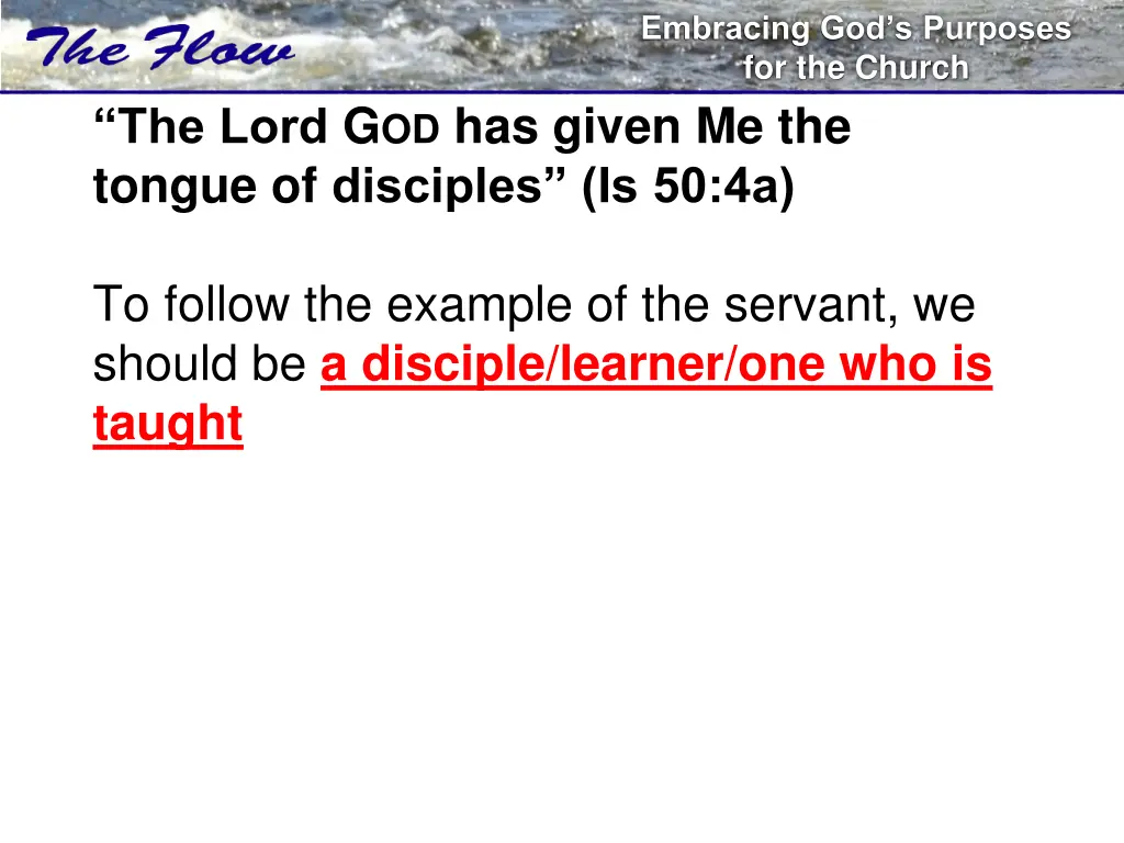 embracing god s purposes for the church 3