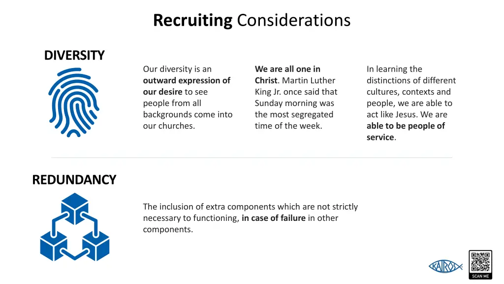 recruiting considerations