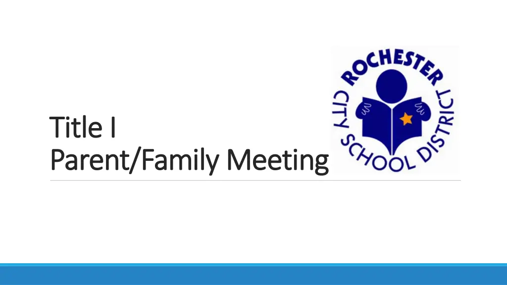 title i title i parent family meeting parent