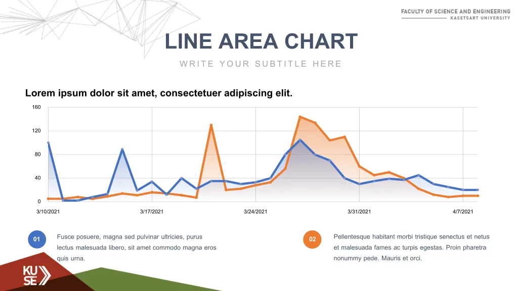 line area chart write your subtitle here
