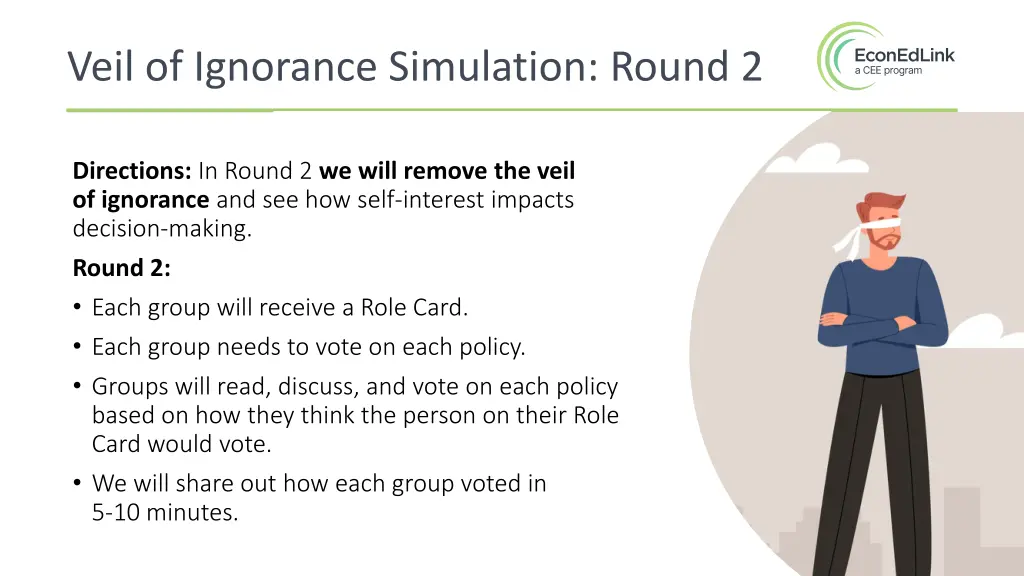 veil of ignorance simulation round 2