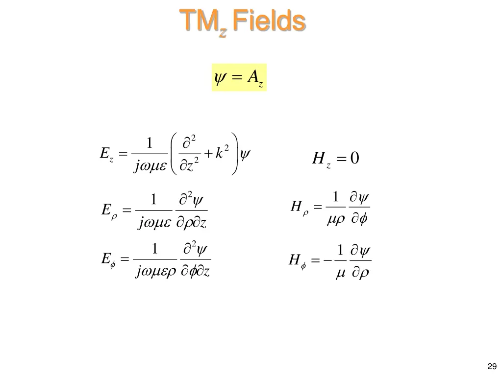 tm z fields