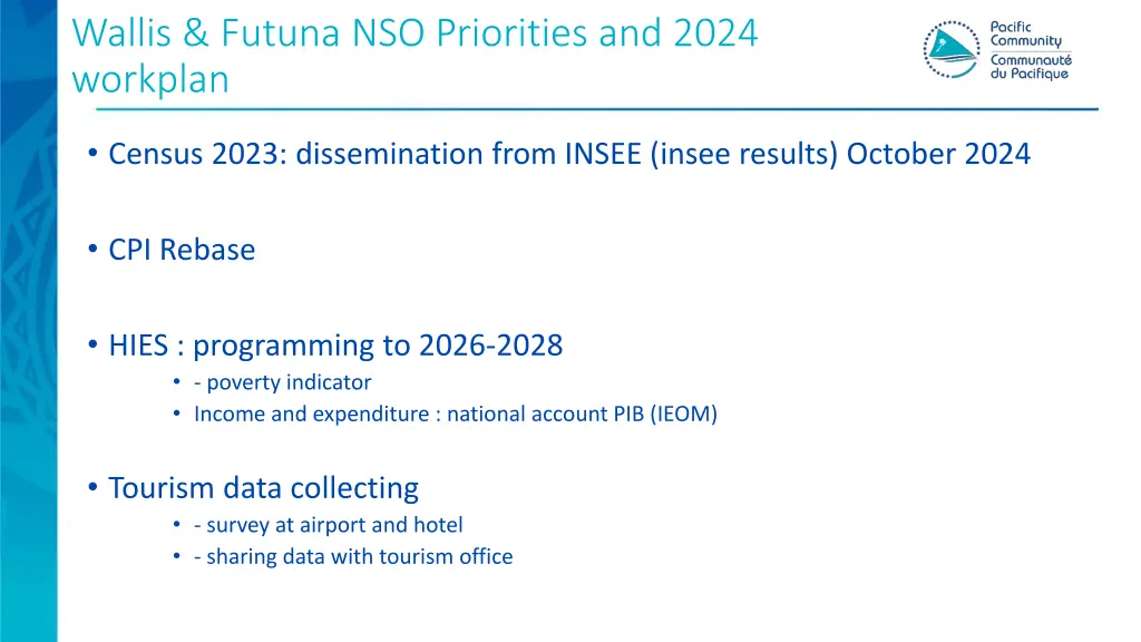 wallis futuna nso priorities and 2024 workplan
