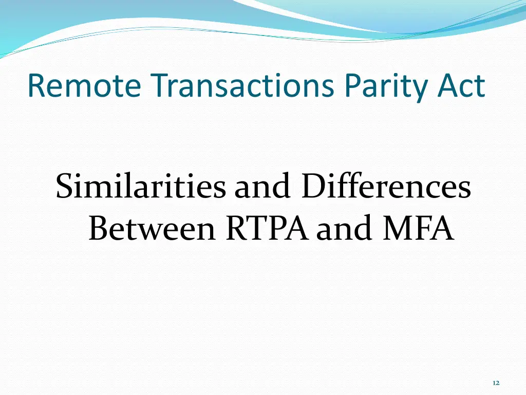 remote transactions parity act