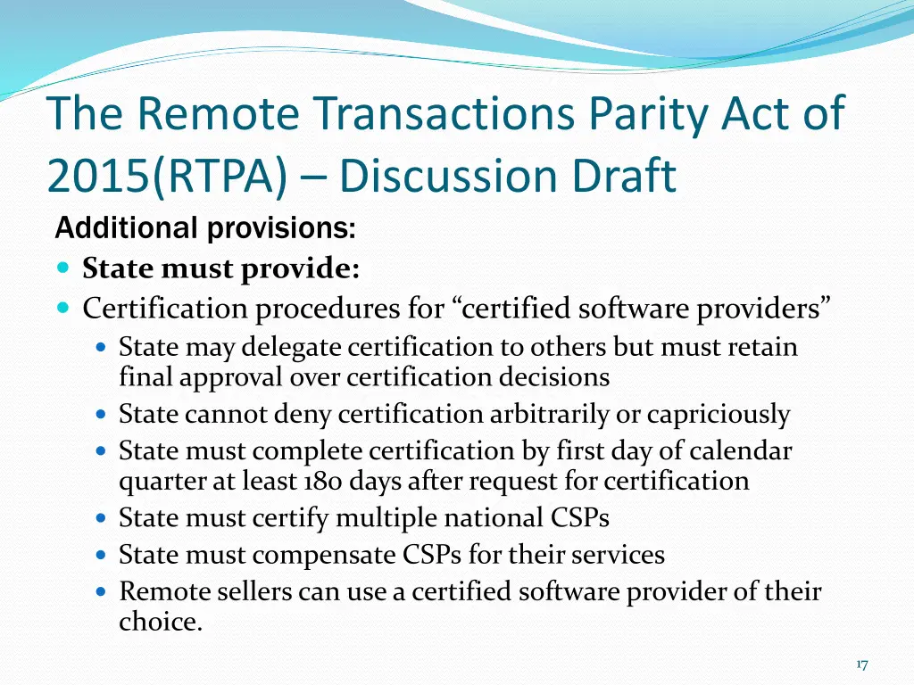 the remote transactions parity act of 2015 rtpa 4