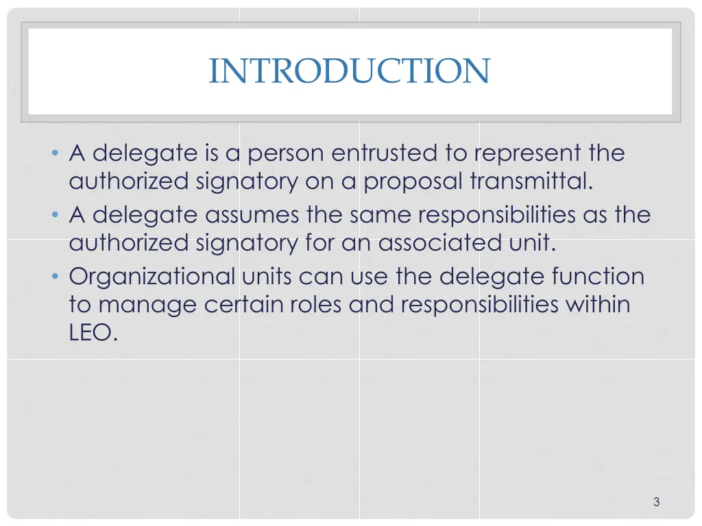 introduction
