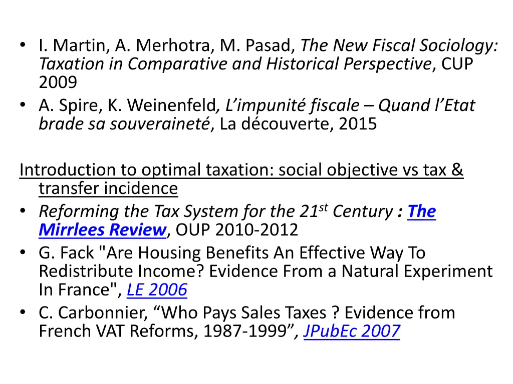 i martin a merhotra m pasad the new fiscal