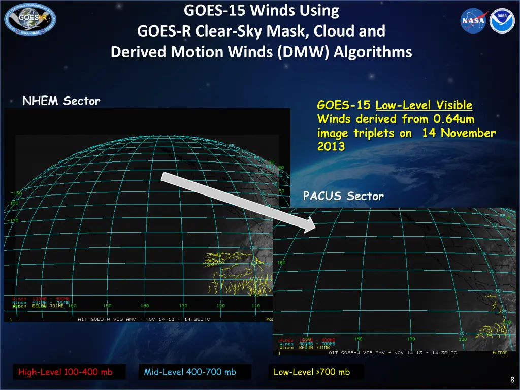 goes 15 winds using goes r clear sky mask cloud 1