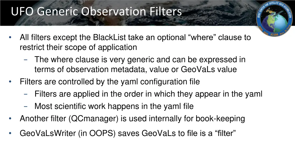 ufo generic observation filters 1