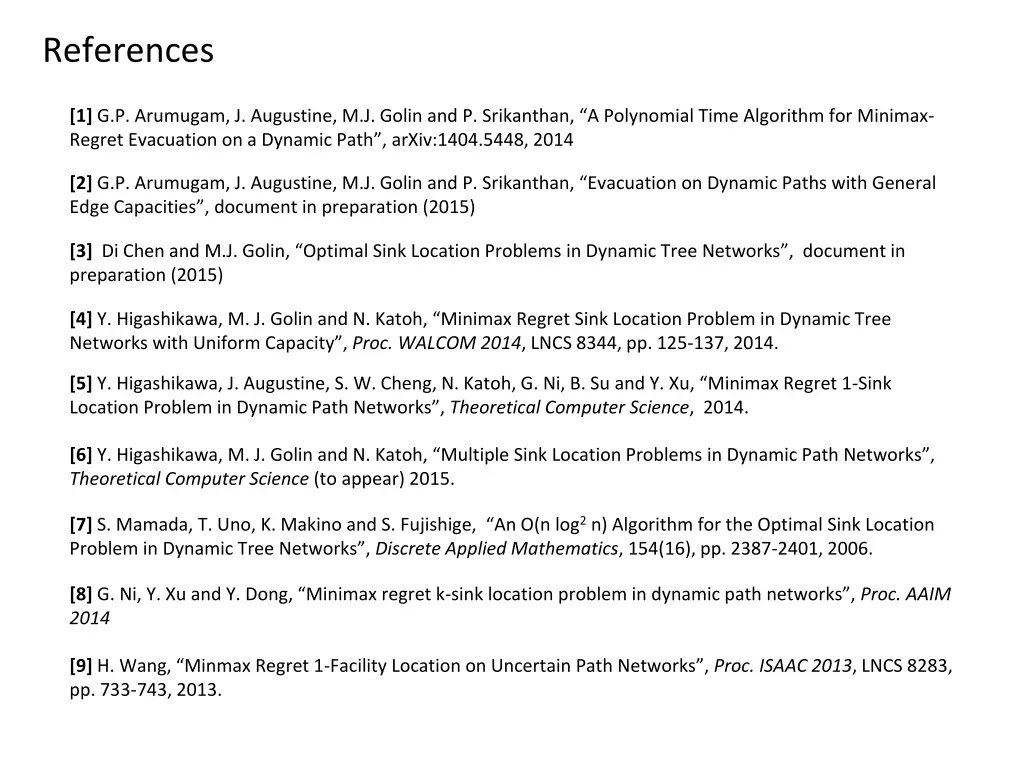 references