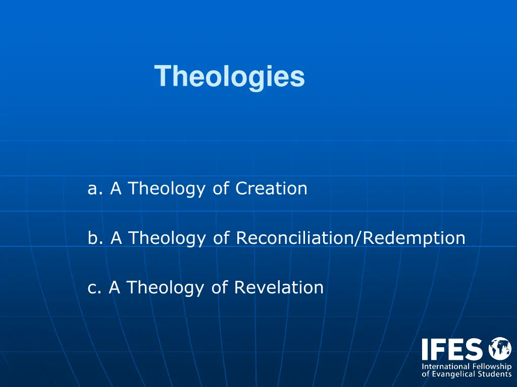 theologies