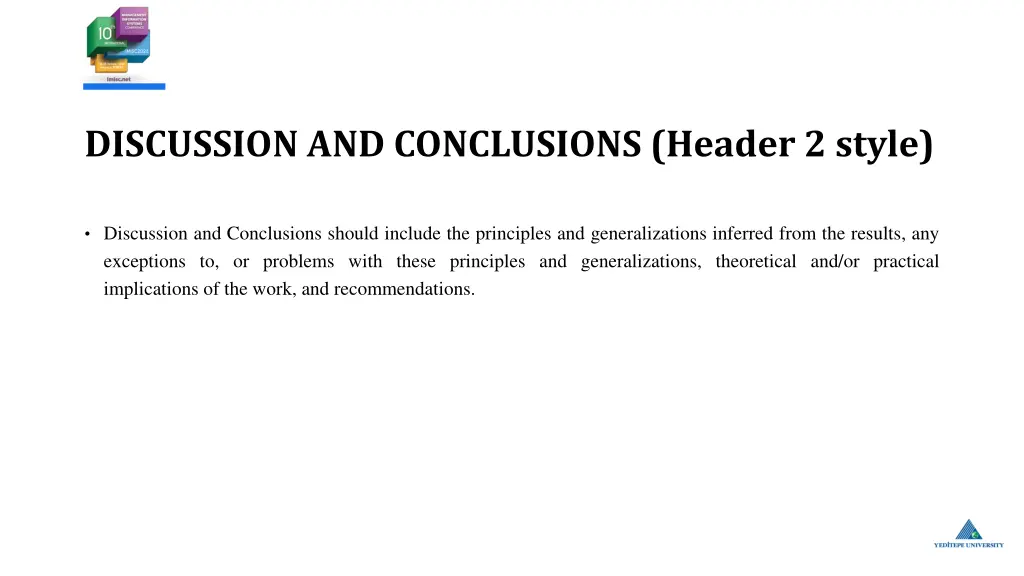 discussion and conclusions header 2 style