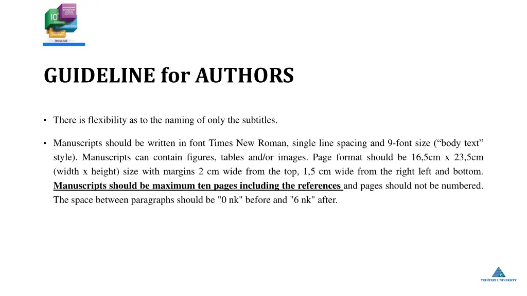 guideline for authors 1
