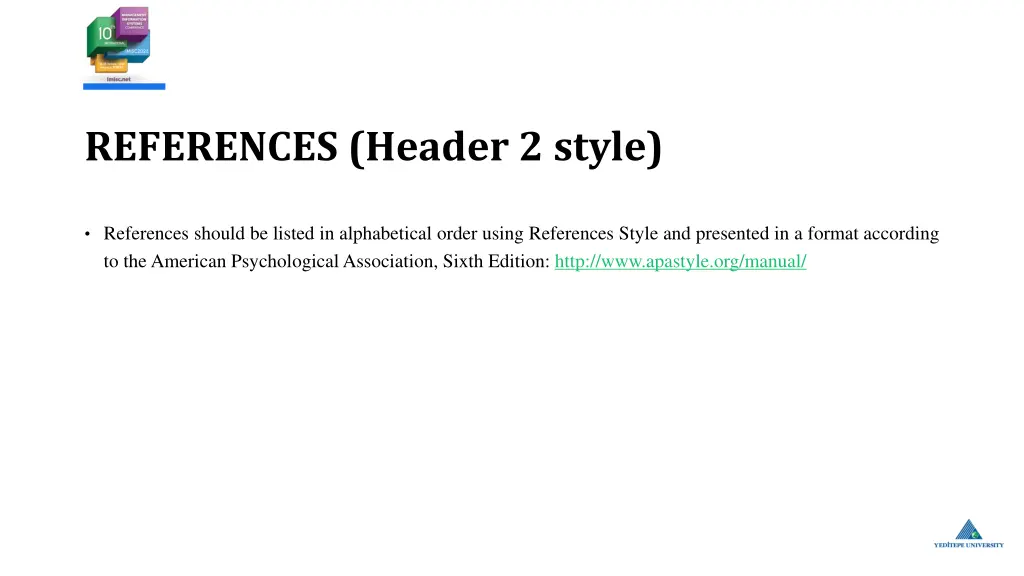 references header 2 style