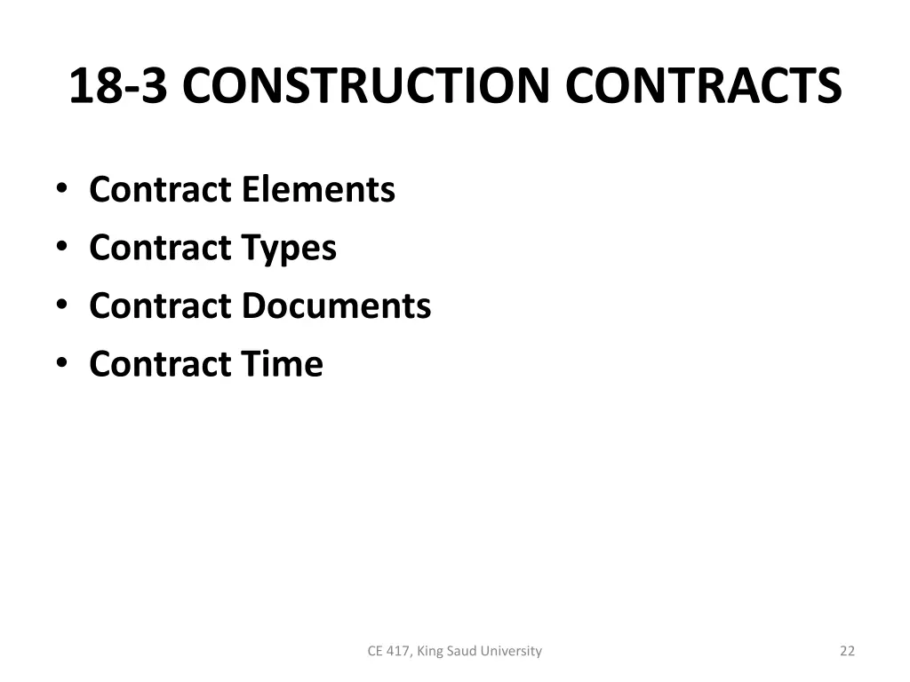 18 3 construction contracts