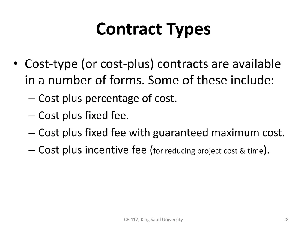 contract types 4
