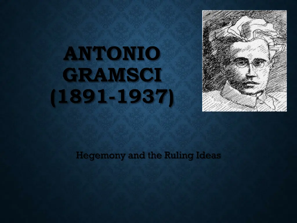 antonio gramsci 1891 1937