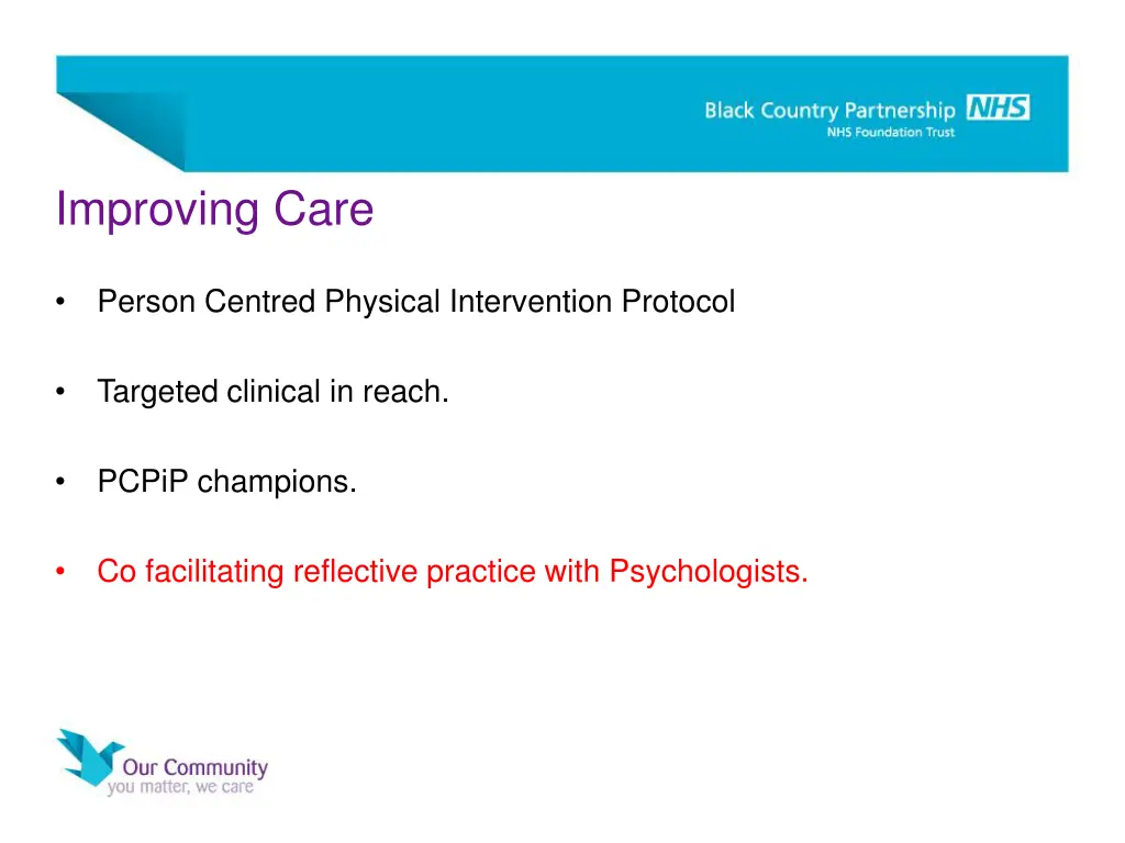 improving care 4