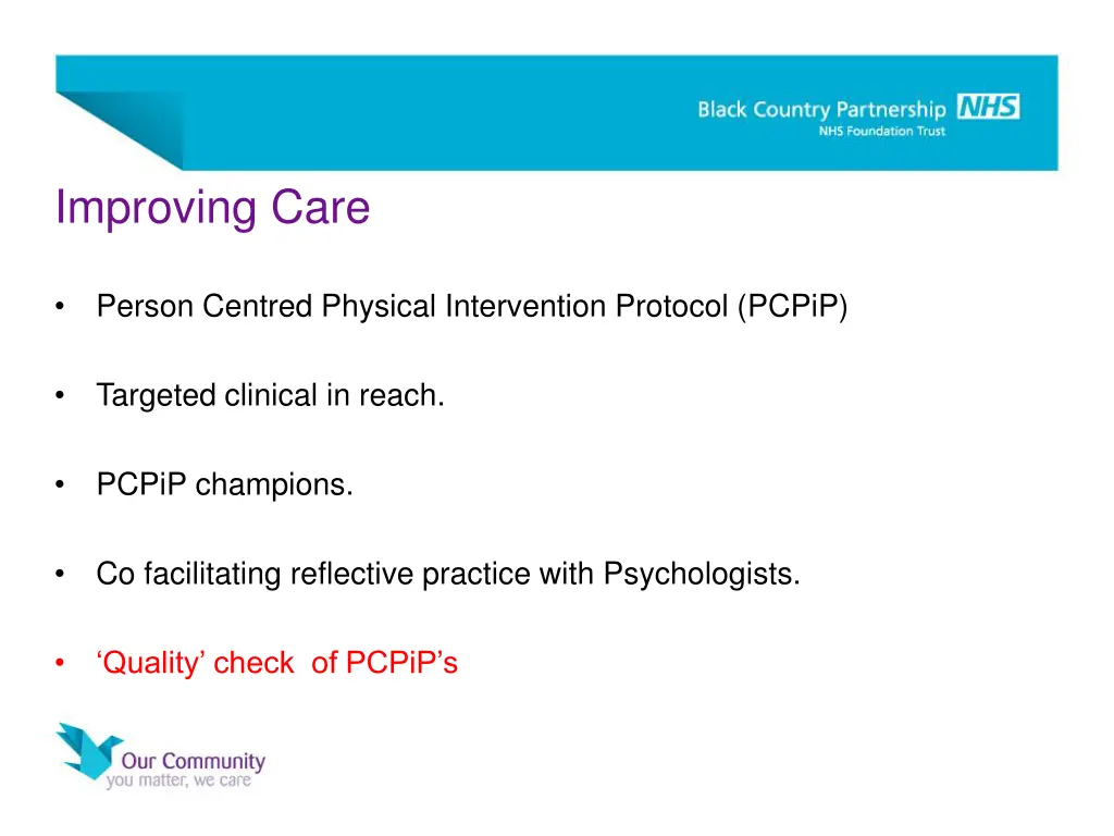improving care 5