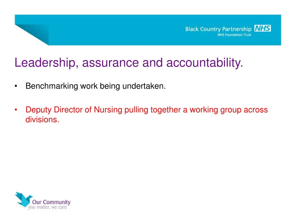 leadership assurance and accountability 2