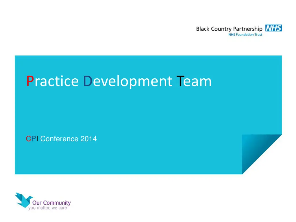 practice development team