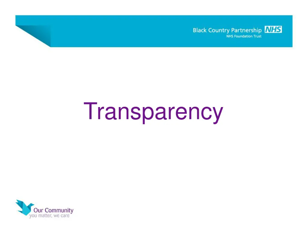 transparency