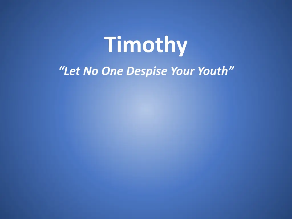 timothy