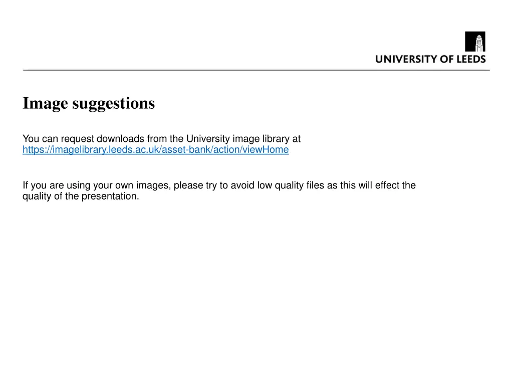 image suggestions
