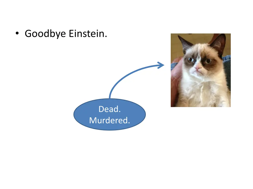 goodbye einstein