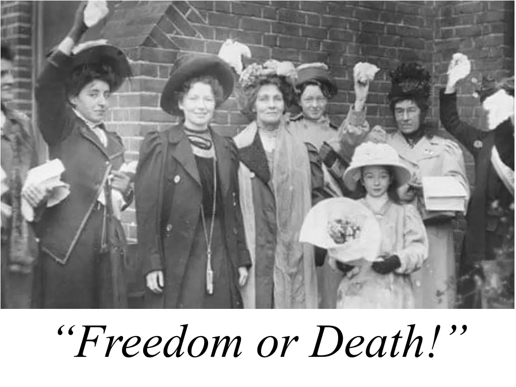 freedom or death